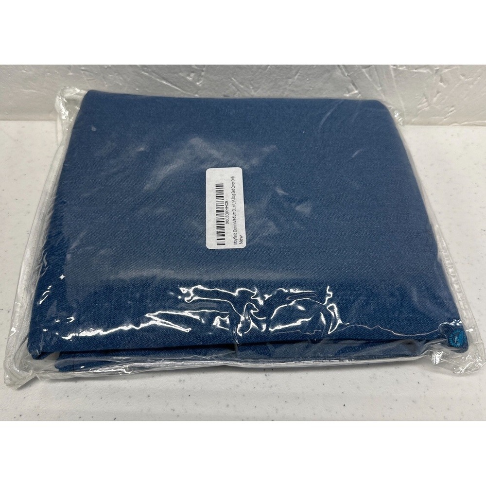 Heavy Duty  DIY Durable Tough Blue Denim Pet Dog Bed‎ Cover SM-MED- 36"x29" Flat - Picture 6 of 6